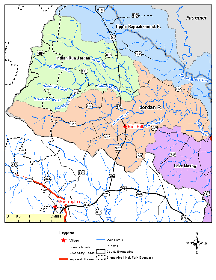 Jordan River Overview Map